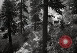 Image of U.S. Army motor transport convoy in picturesque mountains California United States USA, 1919, second 6 stock footage video 65675025560