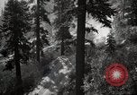 Image of U.S. Army motor transport convoy in picturesque mountains California United States USA, 1919, second 14 stock footage video 65675025560