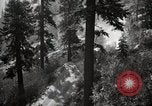 Image of U.S. Army motor transport convoy in picturesque mountains California United States USA, 1919, second 15 stock footage video 65675025560