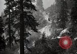 Image of U.S. Army motor transport convoy in picturesque mountains California United States USA, 1919, second 24 stock footage video 65675025560