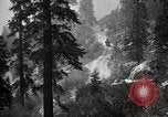 Image of U.S. Army motor transport convoy in picturesque mountains California United States USA, 1919, second 27 stock footage video 65675025560