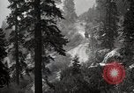 Image of U.S. Army motor transport convoy in picturesque mountains California United States USA, 1919, second 31 stock footage video 65675025560