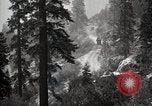 Image of U.S. Army motor transport convoy in picturesque mountains California United States USA, 1919, second 36 stock footage video 65675025560