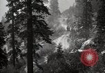 Image of U.S. Army motor transport convoy in picturesque mountains California United States USA, 1919, second 38 stock footage video 65675025560