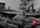 Standbild Protokollierung und Sägewerk Verarbeitung Crossville Tennessee USA, 1940, aus Sekunde 56 historischem Filmmaterial Videoclip 65675025572