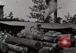 Standbild Protokollierung und Sägewerk Verarbeitung Crossville Tennessee USA, 1940, aus Sekunde 59 historischem Filmmaterial Videoclip 65675025572