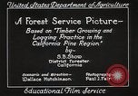 Image of Timber growing and logging California United States USA, 1931, second 24 stock footage video 65675025577