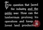 Immagine di Coltivazione di legname e il logging California United States USA, 1931, secondo 44 filmato di repertorio 65675025579