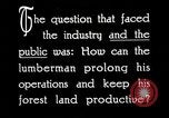 Immagine di Coltivazione di legname e il logging California United States USA, 1931, secondo 47 filmato di repertorio 65675025579