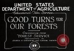 Immagine di Importanza della foresta Los Angeles California USA, 1935, secondo 9 filmato di repertorio 65675025582