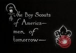 Image of Boy scouts United States USA, 1925, second 5 stock footage video 65675025586