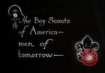 Image of Boy scouts United States USA, 1925, second 6 stock footage video 65675025586