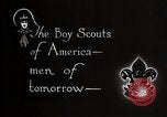 Image of Boy scouts United States USA, 1925, second 8 stock footage video 65675025586
