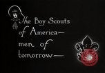 Image of Boy scouts United States USA, 1925, second 9 stock footage video 65675025586