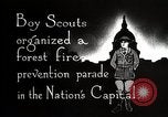 Image of Boy Scouts Washington DC USA, 1925, second 8 stock footage video 65675025588
