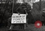 Image of Boy Scouts of America fire safety skit Washington DC USA, 1925, second 20 stock footage video 65675025589