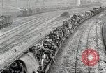 Image of Steam locomotives moving troop trains France, 1918, second 17 stock footage video 65675025590