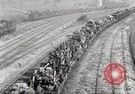 Image of Steam locomotives moving troop trains France, 1918, second 18 stock footage video 65675025590