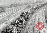 Image of Steam locomotives moving troop trains France, 1918, second 21 stock footage video 65675025590
