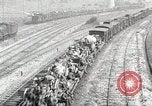 Image of Steam locomotives moving troop trains France, 1918, second 24 stock footage video 65675025590