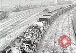 Image of Steam locomotives moving troop trains France, 1918, second 25 stock footage video 65675025590