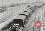 Image of Steam locomotives moving troop trains France, 1918, second 27 stock footage video 65675025590