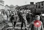 Image of Steam locomotives moving troop trains France, 1918, second 53 stock footage video 65675025590