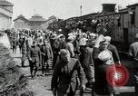 Image of Steam locomotives moving troop trains France, 1918, second 55 stock footage video 65675025590