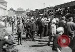 Image of Steam locomotives moving troop trains France, 1918, second 61 stock footage video 65675025590