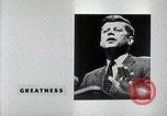 Image of John F. Kennedy presidential campaign advertisement United States USA, 1960, second 19 stock footage video 65675025596
