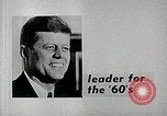 Image of John F. Kennedy presidential campaign advertisement United States USA, 1960, second 26 stock footage video 65675025596