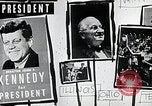 Image of John F. Kennedy presidential campaign advertisement United States USA, 1960, second 38 stock footage video 65675025596