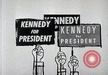 Image of John F. Kennedy presidential campaign advertisement United States USA, 1960, second 51 stock footage video 65675025596