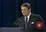 Standbild Präsident Ronald Wilson Reagan Kansas City Missouri USA, 1984, aus Sekunde 49 historischem Filmmaterial Videoclip 65675025604