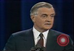 Image of Walter Frederick Mondale Kansas City Missouri USA, 1984, second 46 stock footage video 65675025605