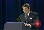 Image of President Ronald Reagan Kansas City Missouri USA, 1984, second 28 stock footage video 65675025607