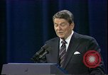 Image of President Ronald Reagan Kansas City Missouri USA, 1984, second 30 stock footage video 65675025607