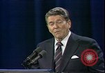 Image of President Ronald Reagan Kansas City Missouri USA, 1984, second 34 stock footage video 65675025607