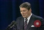 Image of President Ronald Reagan Kansas City Missouri USA, 1984, second 37 stock footage video 65675025607