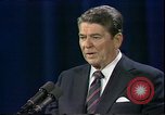 Image of President Ronald Reagan Kansas City Missouri USA, 1984, second 38 stock footage video 65675025607