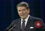 Image of President Ronald Reagan Kansas City Missouri USA, 1984, second 39 stock footage video 65675025607