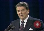 Image of President Ronald Reagan Kansas City Missouri USA, 1984, second 41 stock footage video 65675025607