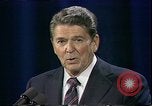 Image of President Ronald Reagan Kansas City Missouri USA, 1984, second 46 stock footage video 65675025607