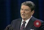 Image of President Ronald Reagan Kansas City Missouri USA, 1984, second 49 stock footage video 65675025607