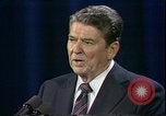 Image of President Ronald Reagan Kansas City Missouri USA, 1984, second 51 stock footage video 65675025607