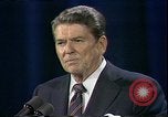 Image of President Ronald Reagan Kansas City Missouri USA, 1984, second 53 stock footage video 65675025607