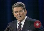 Image of President Ronald Reagan Kansas City Missouri USA, 1984, second 54 stock footage video 65675025607