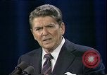 Image of President Ronald Reagan Kansas City Missouri USA, 1984, second 55 stock footage video 65675025607