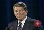 Image of President Ronald Reagan Kansas City Missouri USA, 1984, second 57 stock footage video 65675025607
