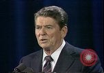 Image of President Ronald Reagan Kansas City Missouri USA, 1984, second 58 stock footage video 65675025607